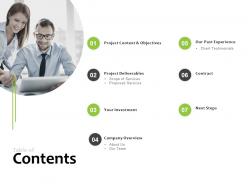 Table of contents company overview ppt powerpoint presentation pictures