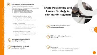 Table Of Contents For Brand Positioning And Launch Strategy In New Market Segment MKT SS V Adaptable Multipurpose