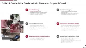 Table Of Contents For Guide To Build Strawman Proposal Contd