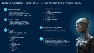 Table Of Contents For What Is GPT 3 Everything You Need To Know ChatGPT SS