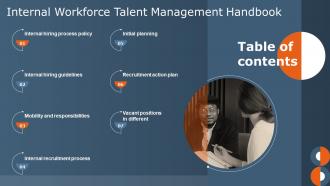 Table Of Contents Internal Workforce Talent Management Handbook