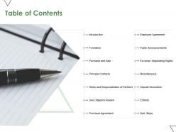 Table of contents next steps ppt powerpoint presentation inspiration styles