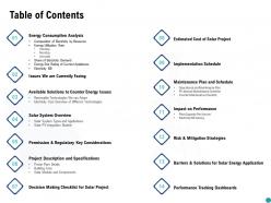 Table of contents performance ppt powerpoint presentation background designs
