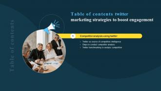 Table Of Contents Twitter Marketing Strategies To Boost Engagement
