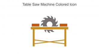 Table Saw Machine Colored Icon In Powerpoint Pptx Png And Editable Eps Format