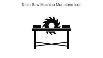 Table Saw Machine Monotone Icon In Powerpoint Pptx Png And Editable Eps Format