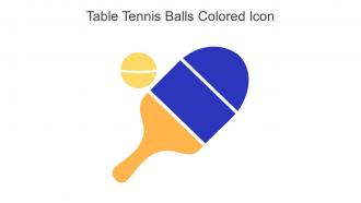 Table Tennis Balls Colored Icon In Powerpoint Pptx Png And Editable Eps Format