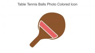 Table Tennis Balls Photo Colored Icon In Powerpoint Pptx Png And Editable Eps Format