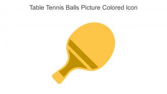Table Tennis Balls Picture Colored Icon In Powerpoint Pptx Png And Editable Eps Format