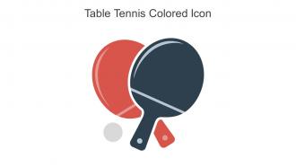 Table Tennis Colored Icon In Powerpoint Pptx Png And Editable Eps Format