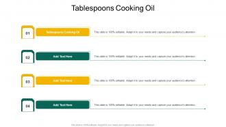 Tablespoons Cooking Oil In Powerpoint And Google Slides Cpb