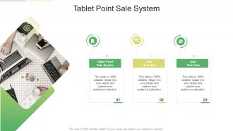 Tablet Point Sale System In Powerpoint And Google Slides Cpb