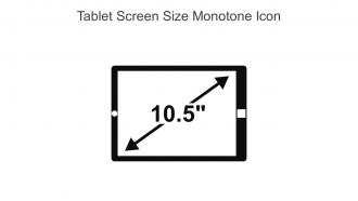 Tablet Screen Size Monotone Icon In Powerpoint Pptx Png And Editable Eps Format