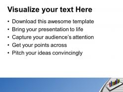 Tablet shows yearly growth business powerpoint templates ppt themes and graphics 0313