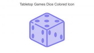 Tabletop Games Dice Colored Icon In Powerpoint Pptx Png And Editable Eps Format