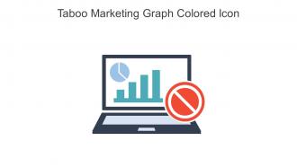 Taboo Marketing Graph Colored Icon In Powerpoint Pptx Png And Editable Eps Format