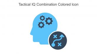 Tactical IQ Combination Colored Icon In Powerpoint Pptx Png And Editable Eps Format