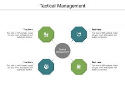 Tactical management ppt powerpoint presentation icon show cpb