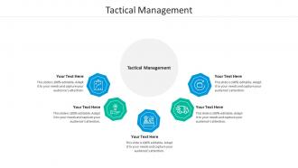 Tactical management ppt powerpoint presentation pictures example topics cpb