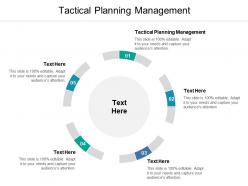 Tactical planning management ppt powerpoint presentation file mockup cpb