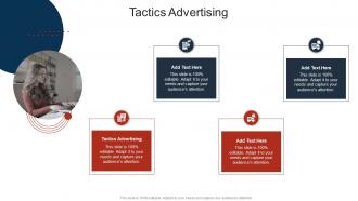 Tactics Advertising In Powerpoint And Google Slides Cpb