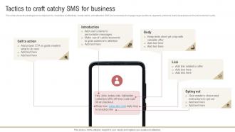 Tactics To Craft Catchy SMS For Business Overview Of SMS Marketing