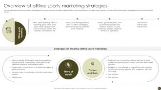 Tactics To Effectively Promote Sports Events Powerpoint Presentation Slides Strategy CD V Aesthatic Slides