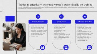 Tactics To Effectively Showcase Venues Space Visually On Website Venue Marketing Comprehensive Guide MKT SS V
