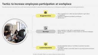 Tactics To Increase Employees Industrial Relations In Human Resource Management
