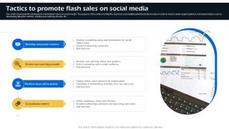 Tactics To Promote Flash Sales On Social Media
