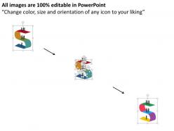90651973 style circular zig-zag 3 piece powerpoint presentation diagram infographic slide