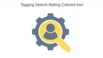 Tagging Search Setting Colored Icon In Powerpoint Pptx Png And Editable Eps Format
