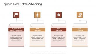 Taglines Real Estate Advertising In Powerpoint And Google Slides Cpb