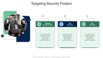 Tailgating Security Posters In Powerpoint And Google Slides Cpb
