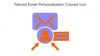 Tailored Email Personalization Colored Icon In Powerpoint Pptx Png And Editable Eps Format