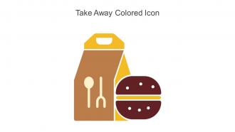 Take Away Colored Icon