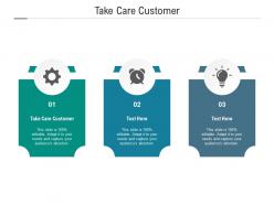 Take care customer ppt powerpoint presentation slides graphic images cpb