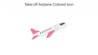 Take Off Airplane Colored Icon In Powerpoint Pptx Png And Editable Eps Format