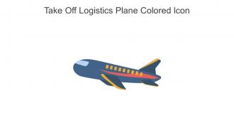 Take Off Logistics Plane Colored Icon In Powerpoint Pptx Png And Editable Eps Format