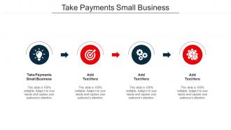 Take Payments Small Business Ppt Powerpoint Presentation Model Graphic Images Cpb