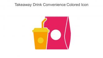 Takeaway Drink Convenience Colored Icon In Powerpoint Pptx Png And Editable Eps Format
