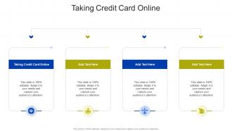 Taking Credit Card Online In Powerpoint And Google Slides Cpb
