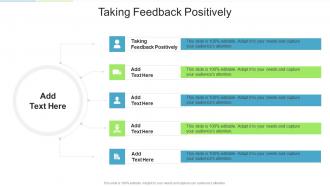 Taking Feedback Positively In Powerpoint And Google Slides Cpb