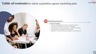 Talent Acquisition Agency Marketing Plan Powerpoint Presentation Slides Strategy CD V Images Good