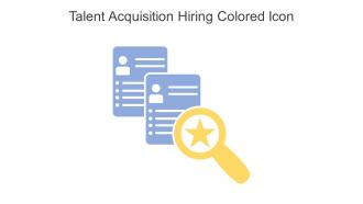 Talent Acquisition Hiring Colored Icon In Powerpoint Pptx Png And Editable Eps Format