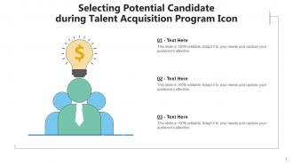 Talent Acquisition Icon Process Interview Dashboard Potential Candidate Resource Department