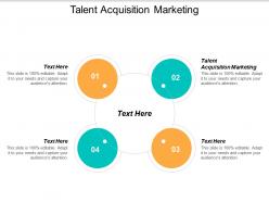 Talent acquisition marketing ppt powerpoint presentation slides ideas cpb