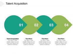Talent acquisition ppt powerpoint presentation ideas diagrams cpb