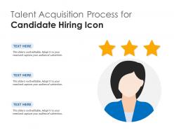 Talent Acquisition Process For Candidate Hiring Icon