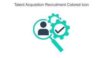 Talent Acquisition Recruitment Colored Icon In Powerpoint Pptx Png And Editable Eps Format